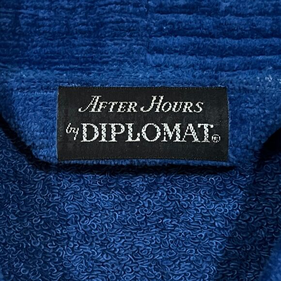 NWT! Vintage 70's After Hours by Diplomat Royal Terry Cotton Terry Velour Robe - Picture 5 of 8